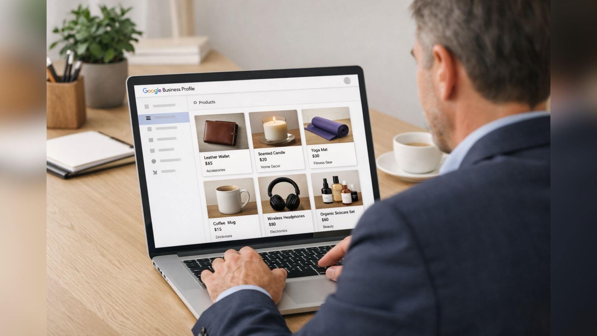 Adding products to Google Business Profile to improve local visibility and engagement